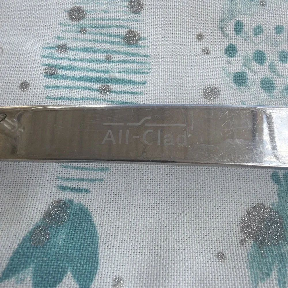 All Clad Fish Spatula Wide Stainless Steel Slotted 14.5
